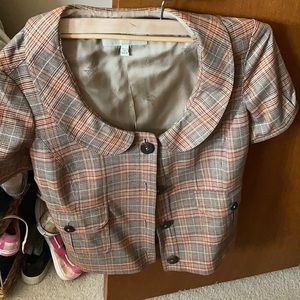 Burberry short sleeve jacket
